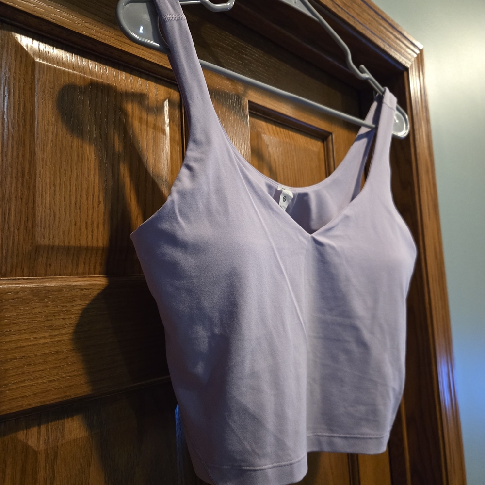 Lululemon Athletica Light Purple Crop Top - Picture 7 of 15